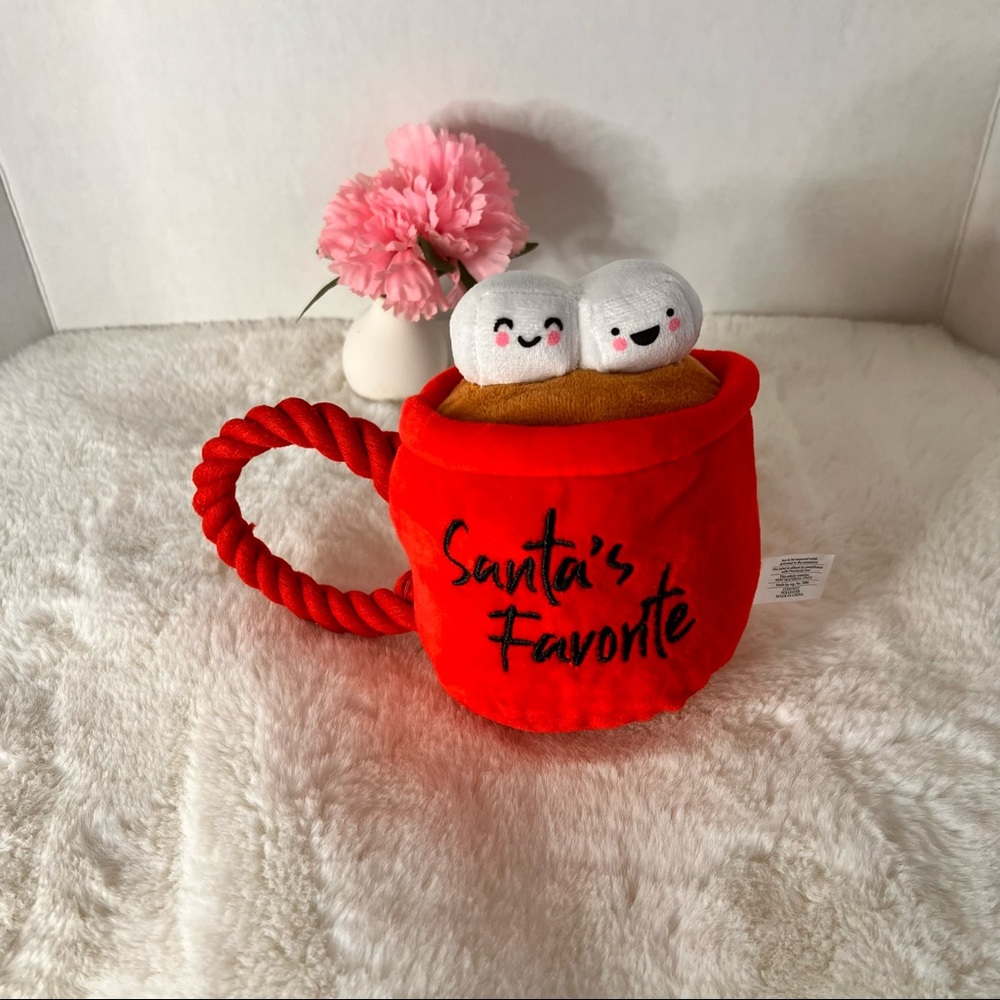 Santa's Favorite! Hot Cocoa Mug - Holiday Themed Dog